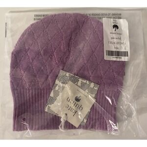 Kate Quinn Sweater Beanie Hat Pale Orchid Purple Size 3-6 Months